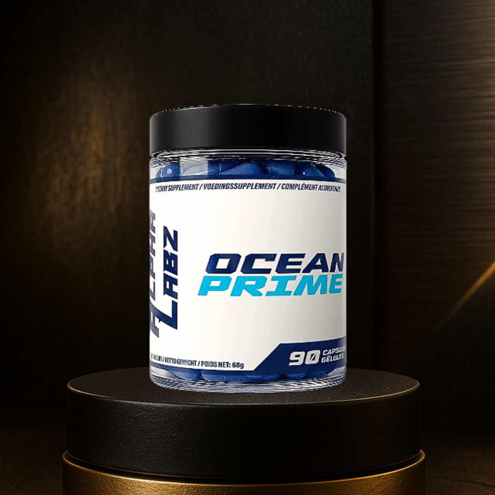 Ocean Prime AlphaLabz est un concentré naturel à base de phycocyanine conçu pour soutenir endurance, récupération et énergie. Sa formule antioxydante aide à protéger les cellules, améliorer l’oxygénation musculaire et favoriser la performance physique et mentale au quotidien.