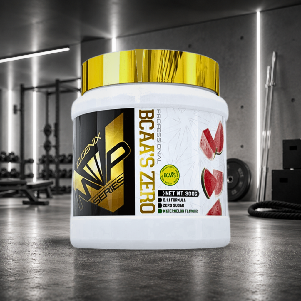BCAA Zero 8.1.1 IO.GENIX avec 10 g de BCAA INSTANT® par dose, dont 8 g de leucine. Idéal pour la récupération musculaire, la synthèse protéique et la préservation de la masse musculaire.