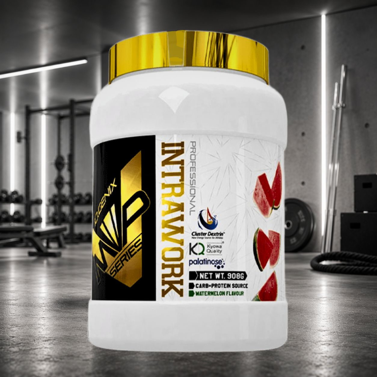Intrawork Professional IO.GENIX est un intra-workout premium à base de Cluster Dextrin®, BCAA, EAA et électrolytes pour optimiser les performances, l'hydratation et la récupération en musculation, CrossFit et Hyrox.
