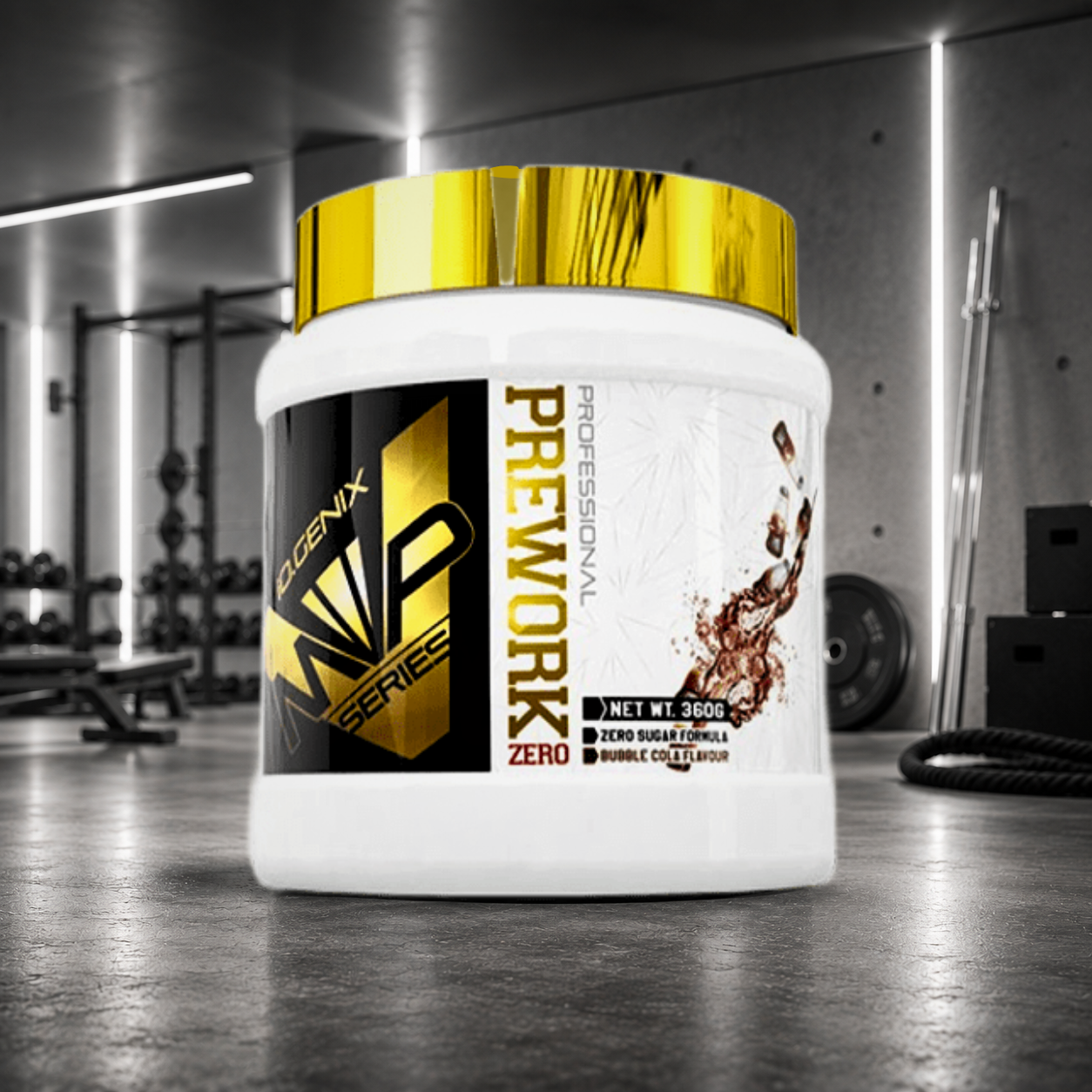 Prework Zero IO.GENIX associe bêta-alanine, créatine HCl, arginine AKG, citrulline, taurine et 80 mg de caféine pour améliorer les performances, la congestion musculaire, l'endurance et la concentration.
