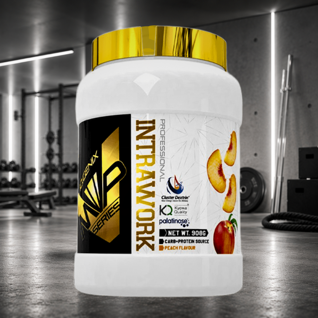 Intrawork Professional IO.GENIX est un intra-workout premium à base de Cluster Dextrin®, BCAA, EAA et électrolytes pour optimiser les performances, l'hydratation et la récupération en musculation, CrossFit et Hyrox.
