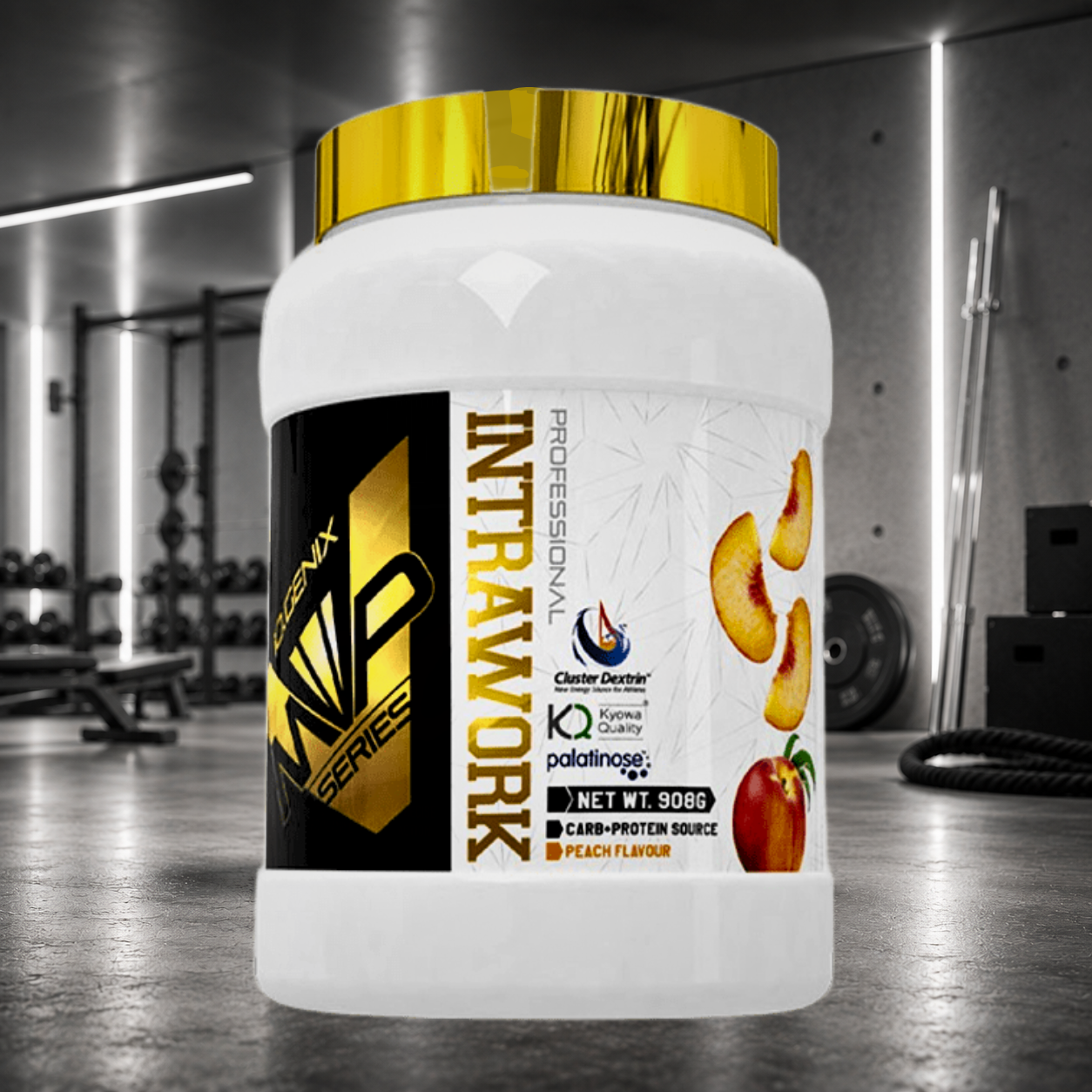Intrawork Professional IO.GENIX est un intra-workout premium à base de Cluster Dextrin®, BCAA, EAA et électrolytes pour optimiser les performances, l'hydratation et la récupération en musculation, CrossFit et Hyrox.
