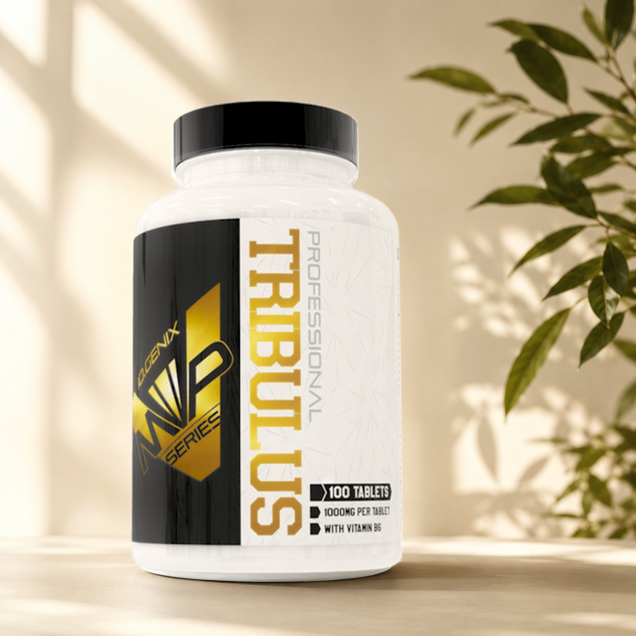 Tribulus IO.GENIX associe un extrait titré à 90 % de saponines et de la **vitamine B6** pour soutenir naturellement la vitalité masculine, la libido, la fonction hormonale et la production naturelle de **testostérone**.

