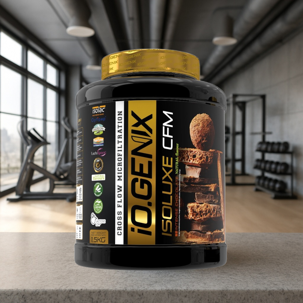 Isolate de whey (Protéine sans lactose) goût chocolat intense
