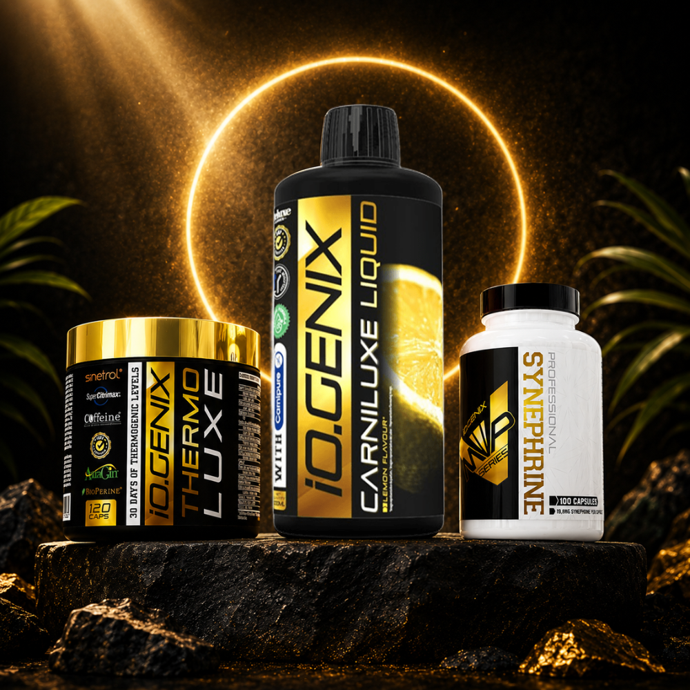 Pack perte de poids avec carnitine, thermogène et synéphrine. Soutient métabolisme, énergie, appétit et combustion des graisses.