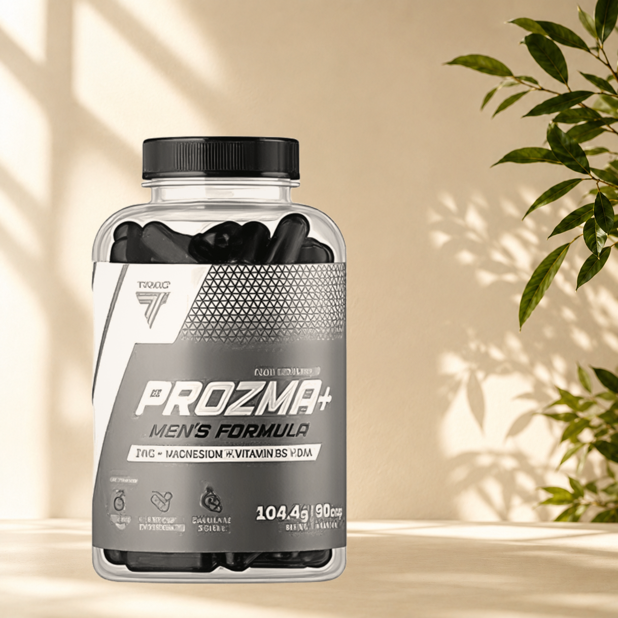 ProZMA+ Trec Nutrition associe DAA, zinc, magnésium et vitamine B6 pour soutenir la récupération, le sommeil, la fonction musculaire et le maintien d'un taux normal de testostérone.
