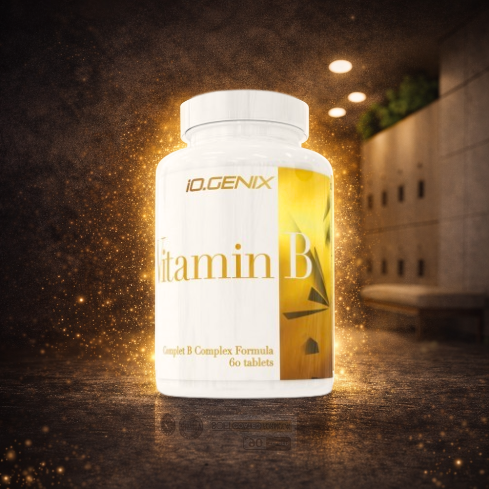 Complexe vitamines B avec B9 acide folique pour sportifs. Soutient l'énergie, le système nerveux et réduit la fatigue au quotidien.