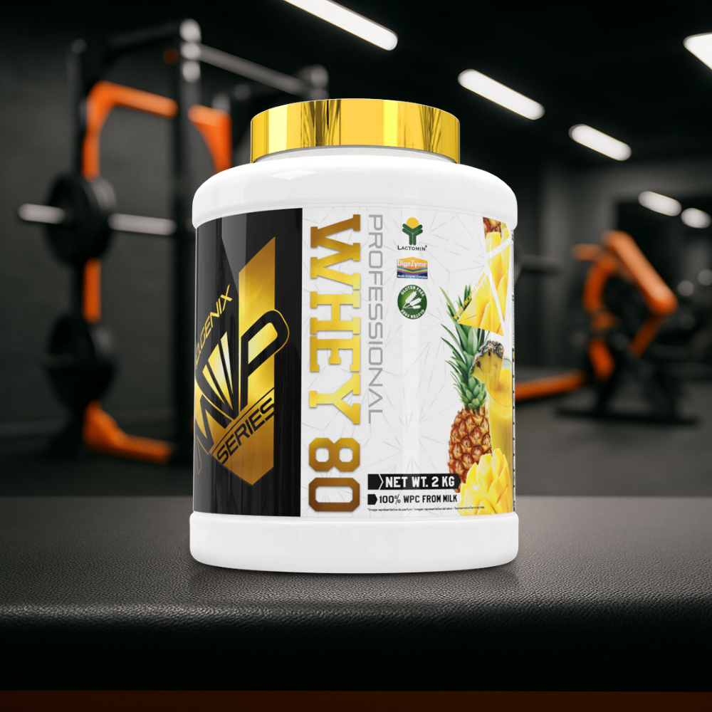 Whey 80 Professional IO.GENIX est une whey concentrée de qualité Lactomin® avec 82 % de protéines. Riche en BCAA et enzymes digestives, elle favorise la prise de masse, la récupération et la performance, tout en offrant une excellente assimilation pour les sportifs exigeants.